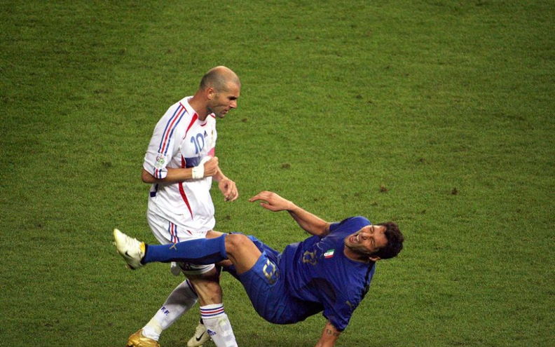 9. Zidane - Materazzi - 2006