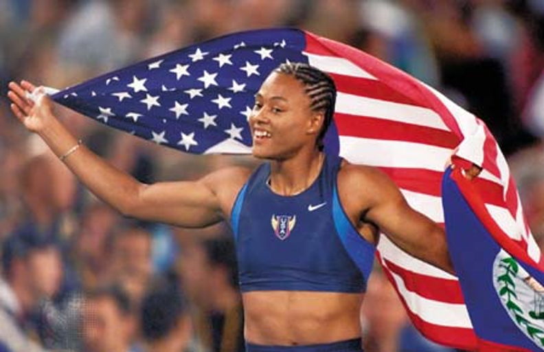 3. Marion Jones - 2007