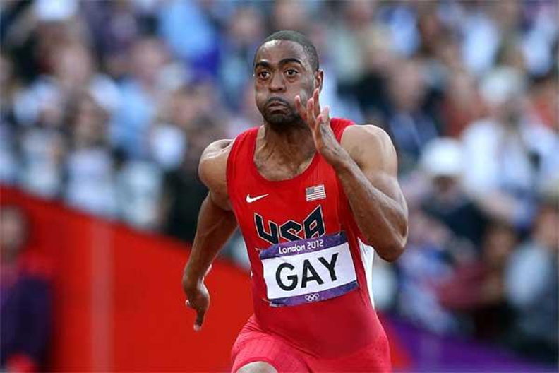 6. Tyson Gay – 2013