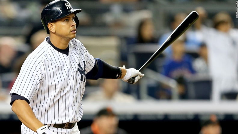 8. Alex Rodriguez - 2013